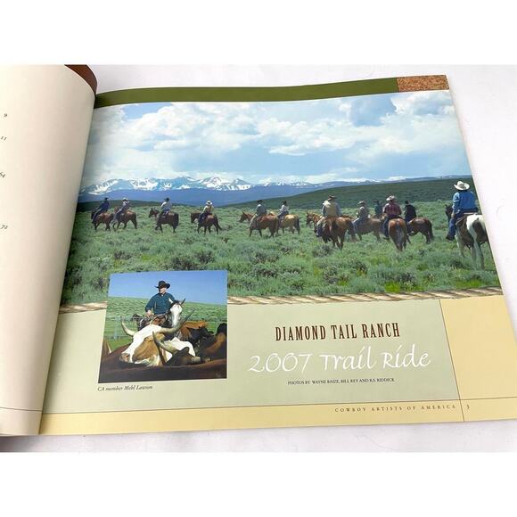 Cowboy Artists of America Paperback 42nd Phoenix Art Museum 2007 First Edition - Picture 7 of 14